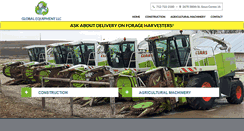 Desktop Screenshot of global-equipment.com